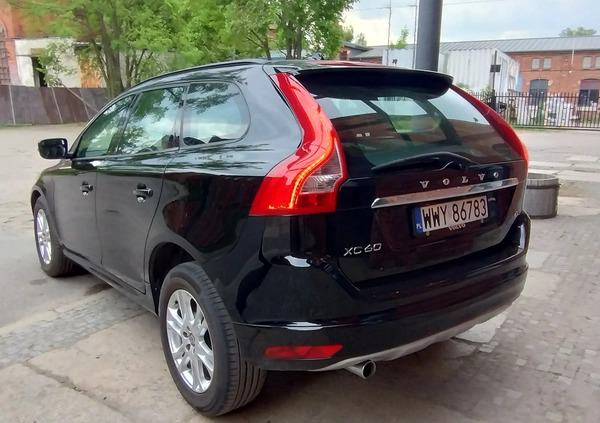 Volvo XC 60 cena 62500 przebieg: 194000, rok produkcji 2013 z Żyrardów małe 631